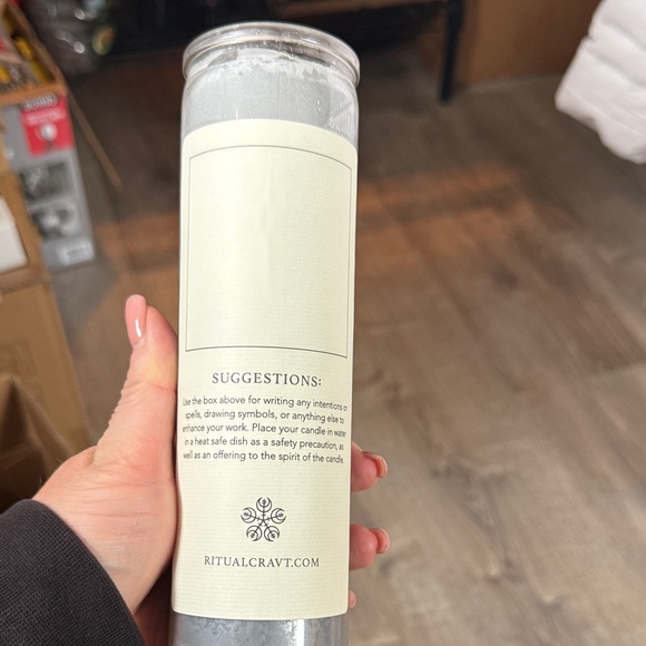 Ritualcravt Banish Spell Candle - Picture 2 of 4